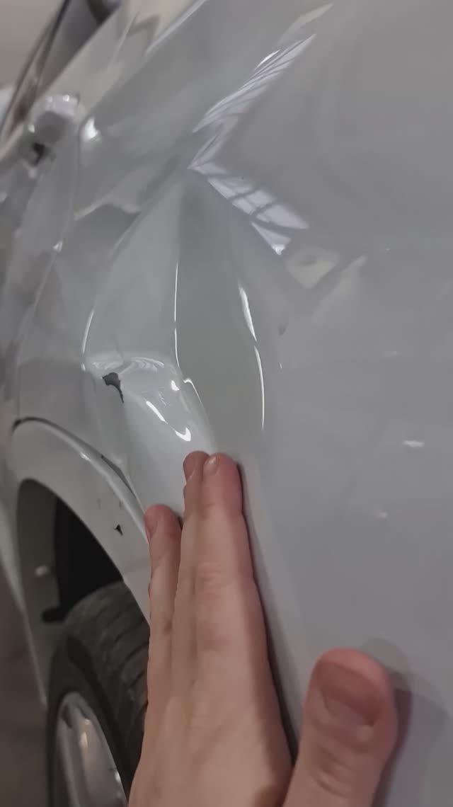 Замена заднего крыла на БМВ Х6