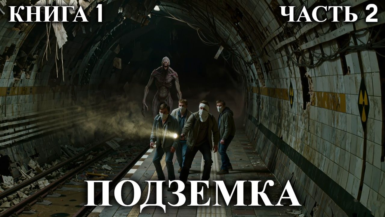 ПОДЗЕМКА | КНИГА 1 (ЧАСТЬ 2 ИЗ 3) | АУДИОКНИГА | ФАНТАСТИКА | ФЭНТЭЗИ | #подземка #аудиокнига