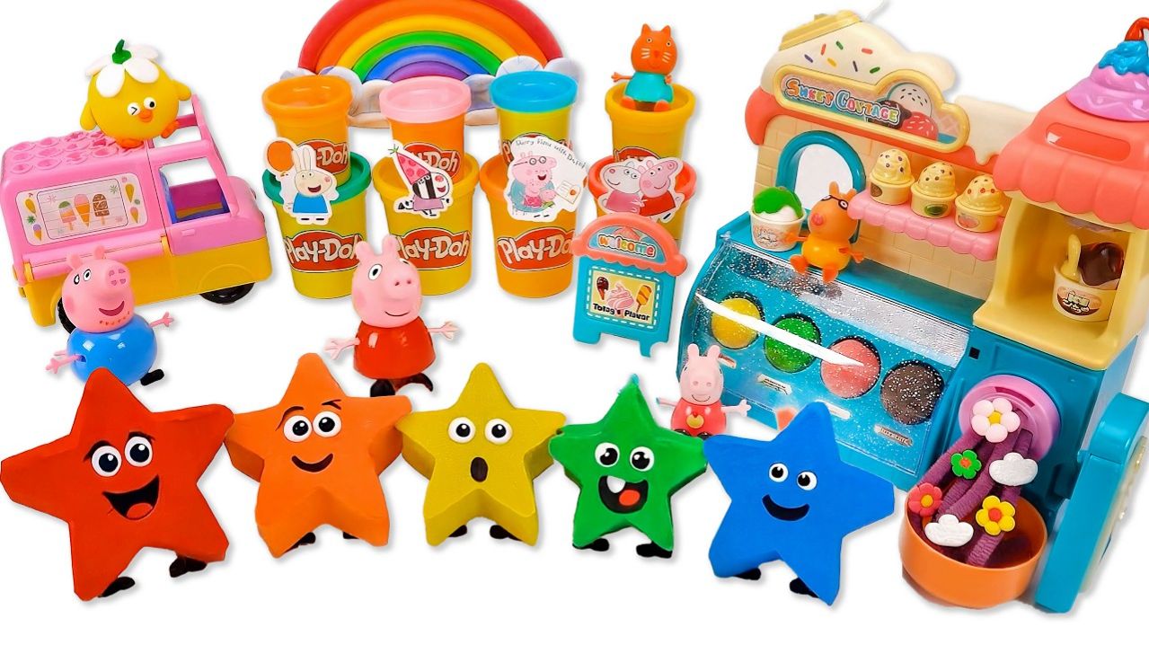 ЛЕПИМ РАЗНОЦВЕТНЫЕ ЗВЕЗДОЧКИ ИЗ КИНЕТИЧЕСКОГО ПЕСКА ВИДЕО МУЛЬТИКИ ДЛЯ ДЕТЕЙ КАНАЛ ИГРАЛКИ-ЗАЛИПАЛКИ