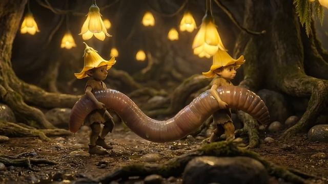 Гномики в лесу 10 серия. Жизнь лесных жителей