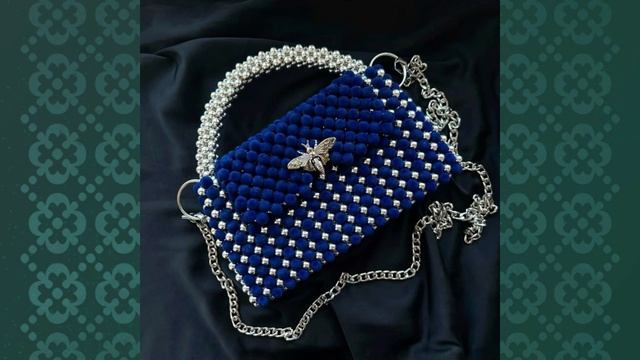 Плетение сумок из бусин