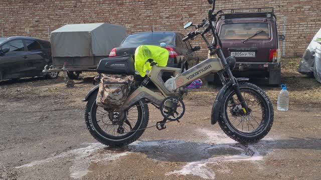 Помывка и первая покатушка на Байке