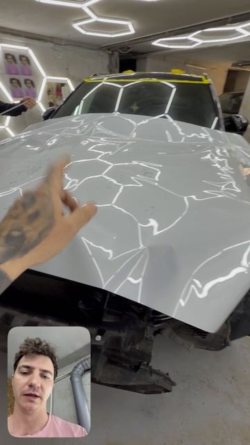 Короче Детейлинг Анапа - оклейка зон риска на рендж ровер велар