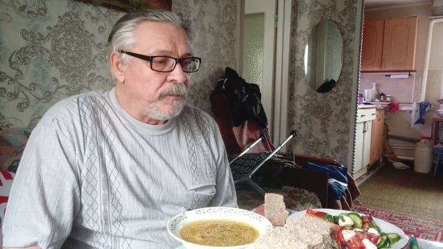 На пенсии в деревне. Кушаем вкусно. ОБЕД. Новости