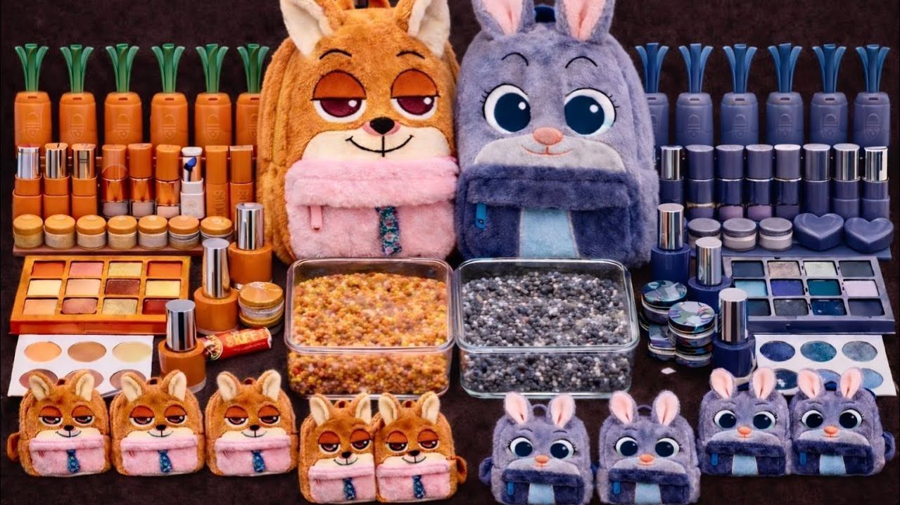 Слайм АСМР 💗 Зверополис 💗 Джуди и Ник готовят Слайм