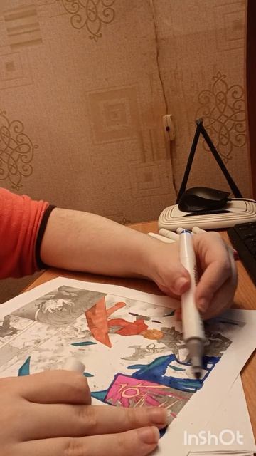 расскрашива. Мангу  Джек  Фрост