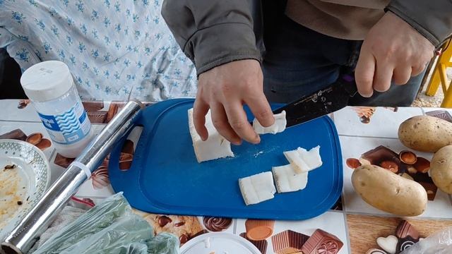 Вкусные блюда на даче в первый день.