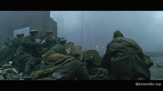 Враг у ворот, наступление красной армии. Отрывок из фильма