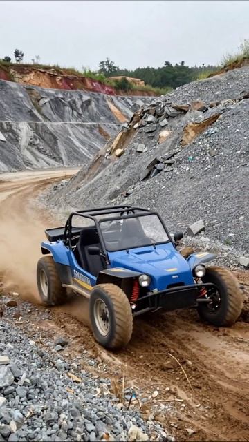 Экстремальное вождение на багги в карьере #багги #экстрим #приключения