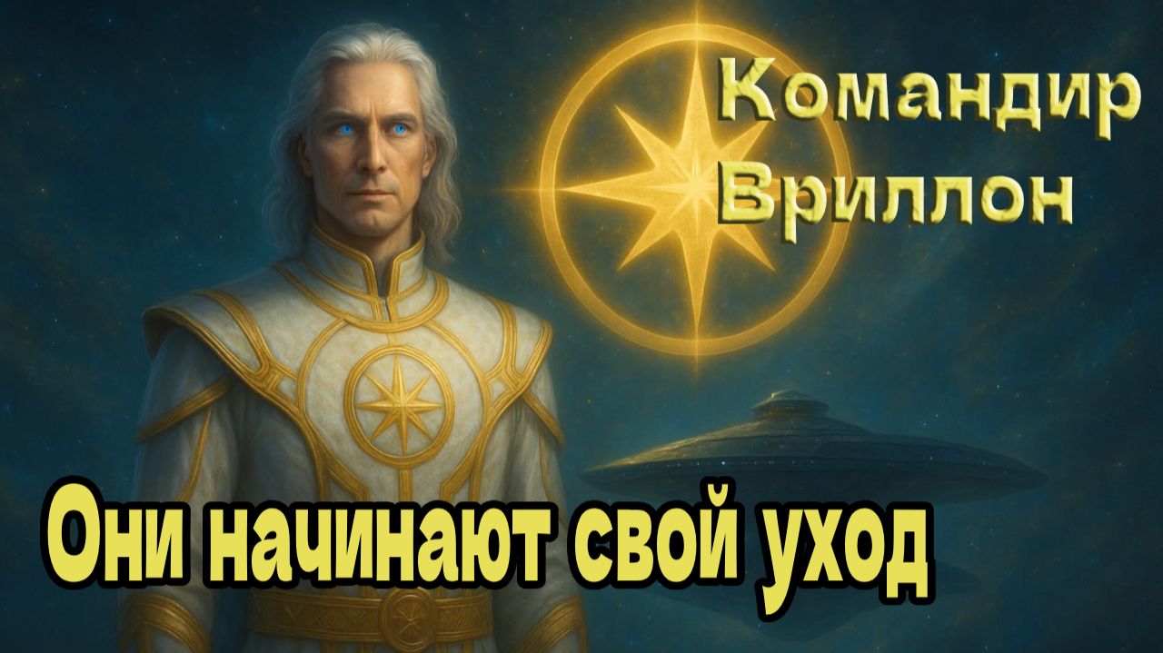 Они начинают свой уход ~ Командир Вриллон из Галактического командования Аштара ~