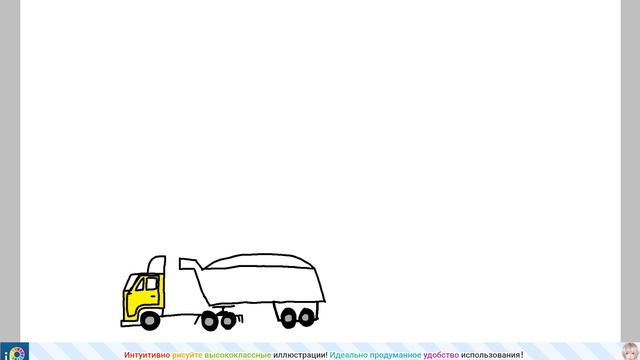 нарисовал МАЗ 6422