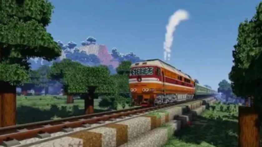 Minecraft (Railways , Bridges).