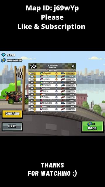 🚧 Is RALLY The Best Today? 🚧 (Turbo Street) - Hill Climb Racing 2 #shorts #hcr2