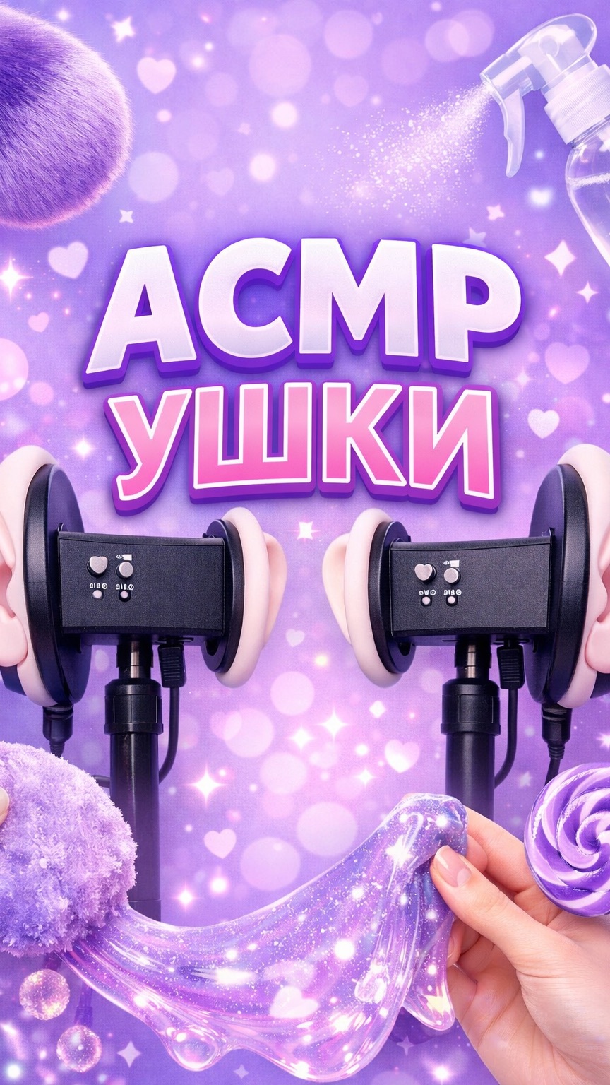 АСМР БЛАЖЕНСТВО ДЛЯ ТВОИХ УШЕК