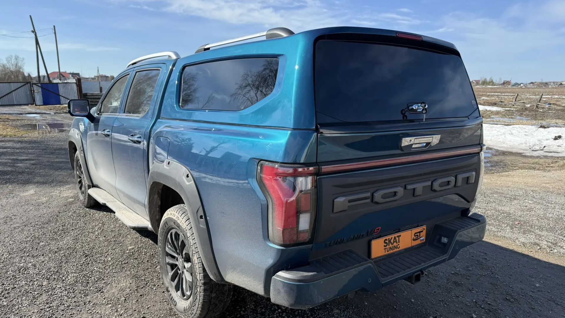 🚙 Премиальный апгрейд: Foton Tunland V9 получил королевский кунг СКАТ! 🏰