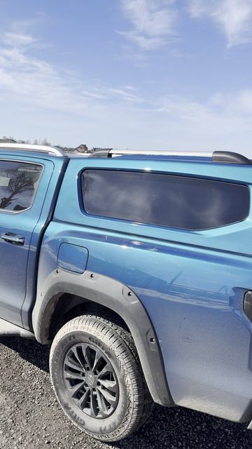 Шикарный и стильный кунг модели СКАТ установлена на пикап Foton Tunland V9