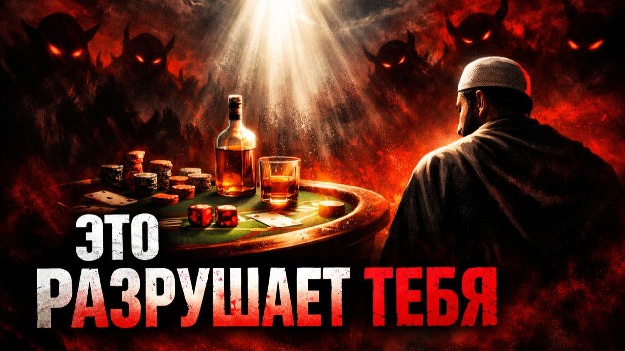 Алкоголь и азартные игры — путь к разрушению | Предупреждение из Корана