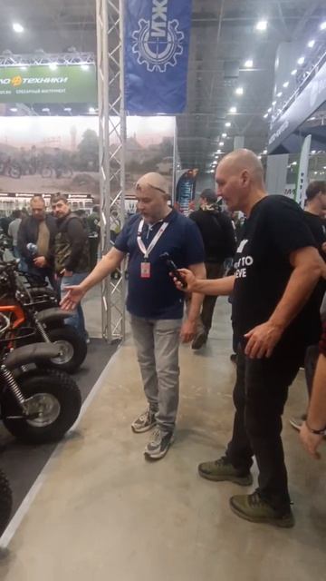 Мотоциклы Ижтехмаш на выставке Мотовесна