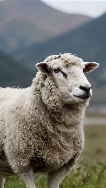 Очарование овец в горах #овца #природа #горы