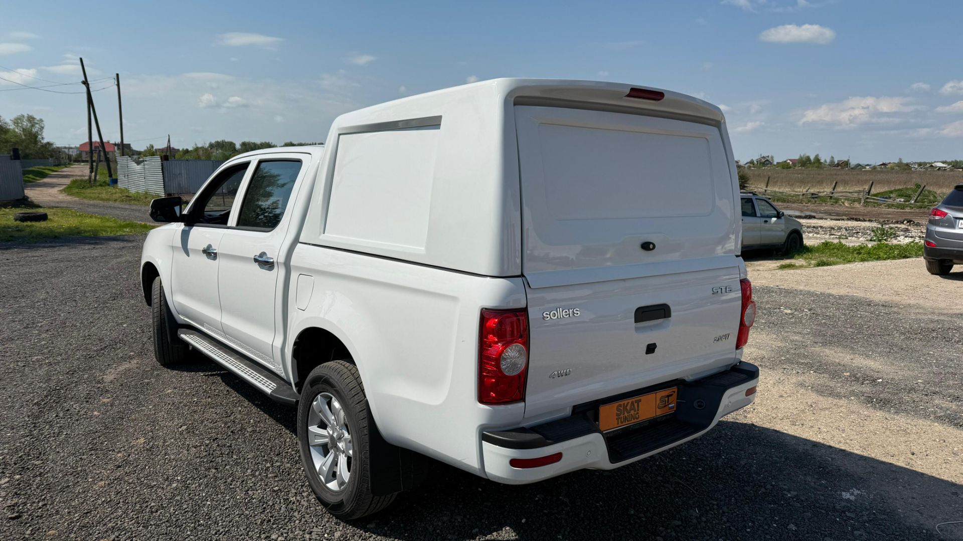 🚐 Грандиозная модернизация: кунг СКАТ с повышенным габаритом для Sollers ST6! 🛠