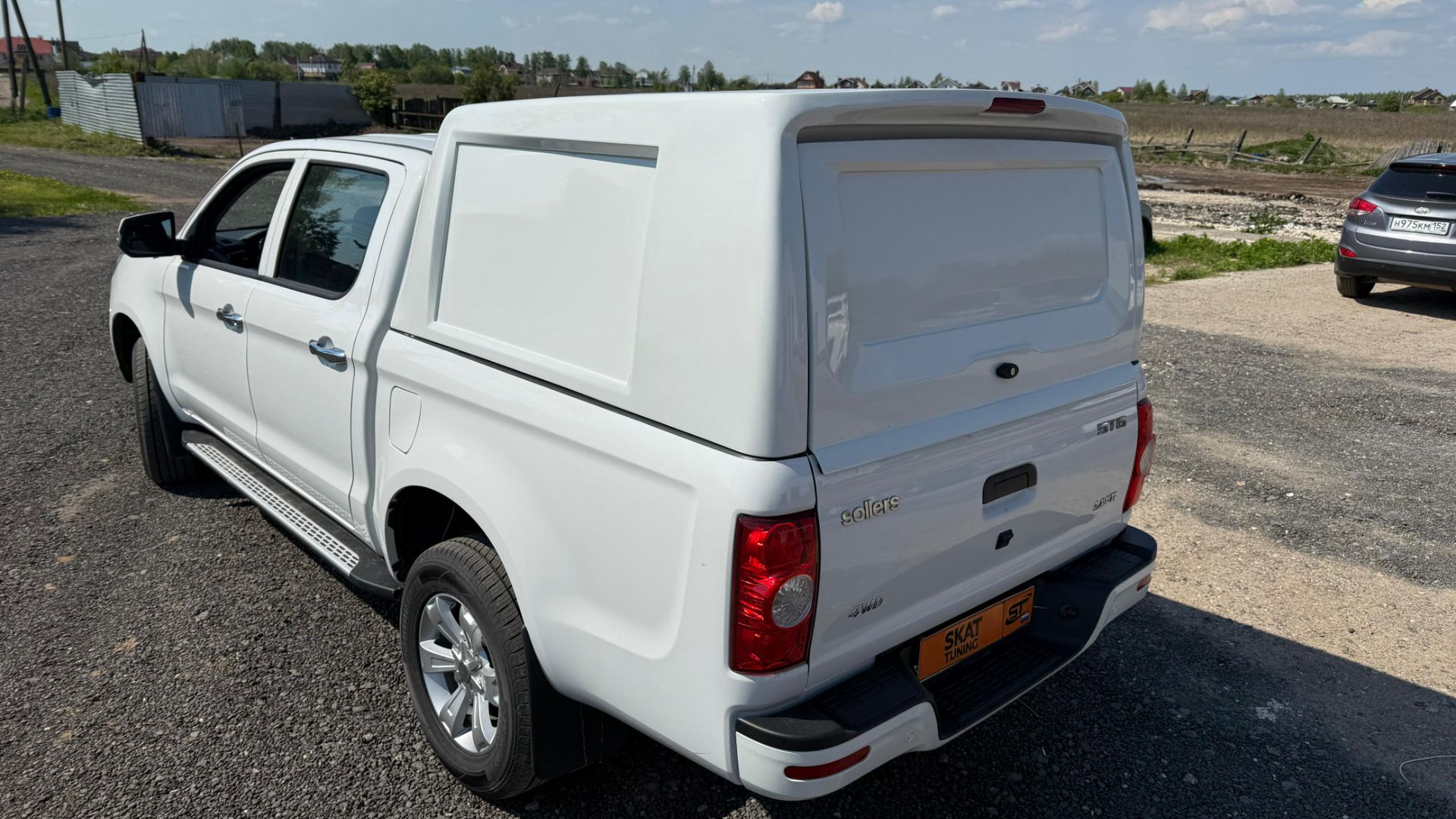 🚙 Революция в мире пикапов: кунг СКАТ с мега-объёмом для Sollers ST6! 🏗