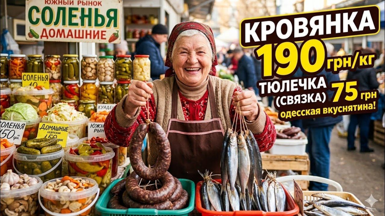 Шоб вы так жили, как мы здесь едим! — Один день на Южном рынке