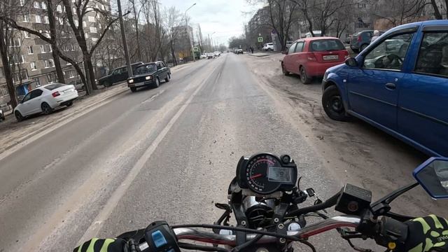 GoPro12 с Angree Girl   на Jianshe 150