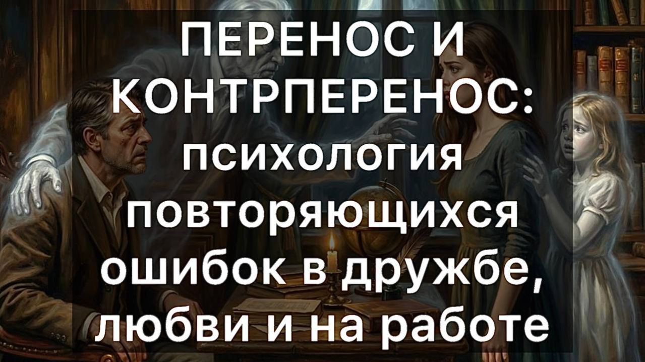 ПЕРЕНОС И КОНТРПЕРЕНОС: психология повторяющихся ошибок в дружбе, любви и на работе