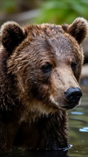 Удивительная жизнь медведя в дикой природе #медведь #природа #дикиеживотные