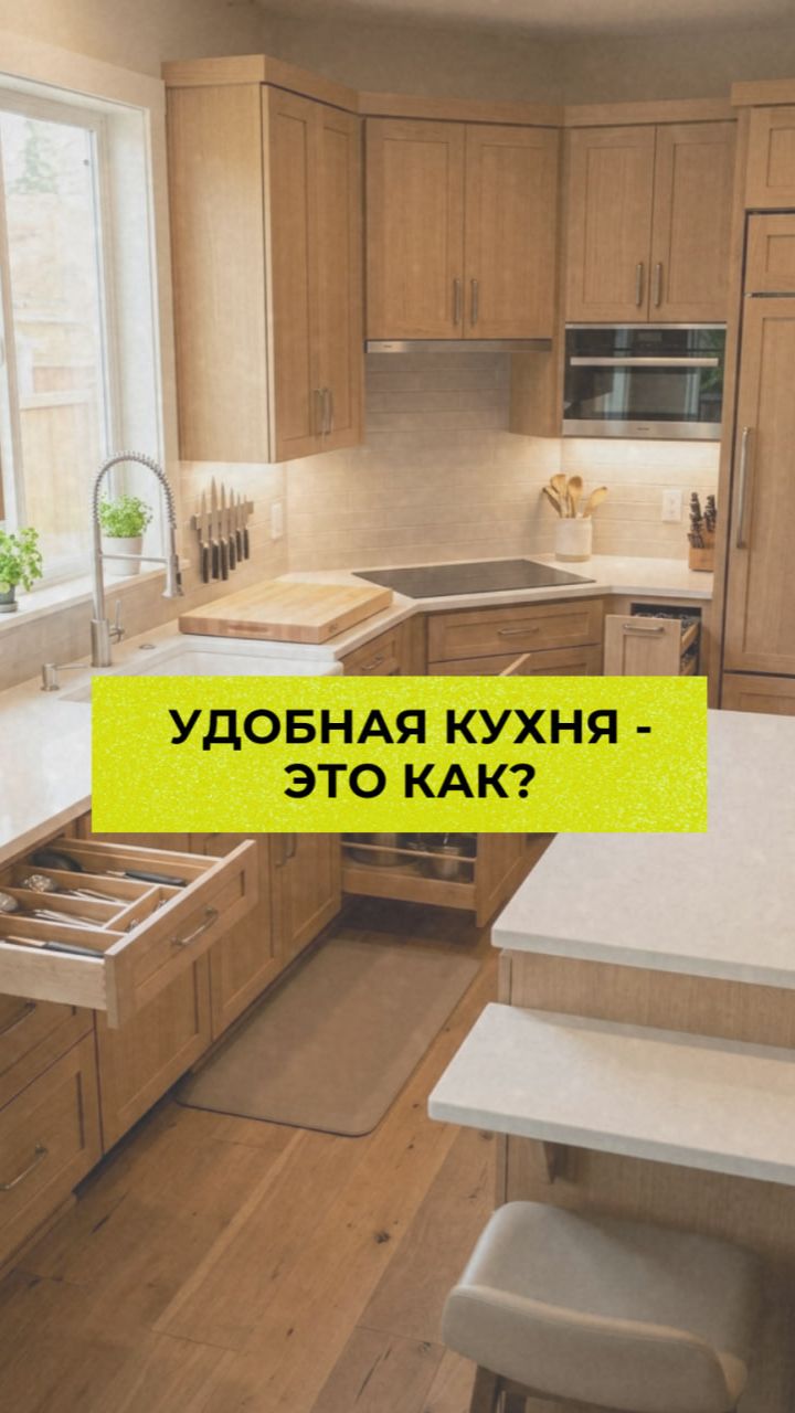 Удобная кухня - это как