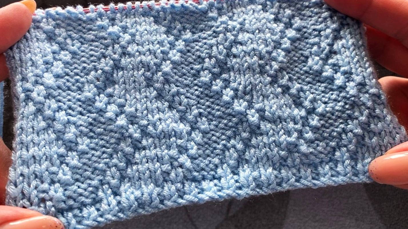 📌ПРЕКРАСНЫЙ РЕЛЬЕФНЫЙ УЗОР СПИЦАМИ💜