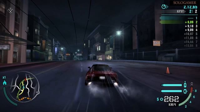Need For Speed Carbon Полное Прохождение на AudiR8 в одном видео
