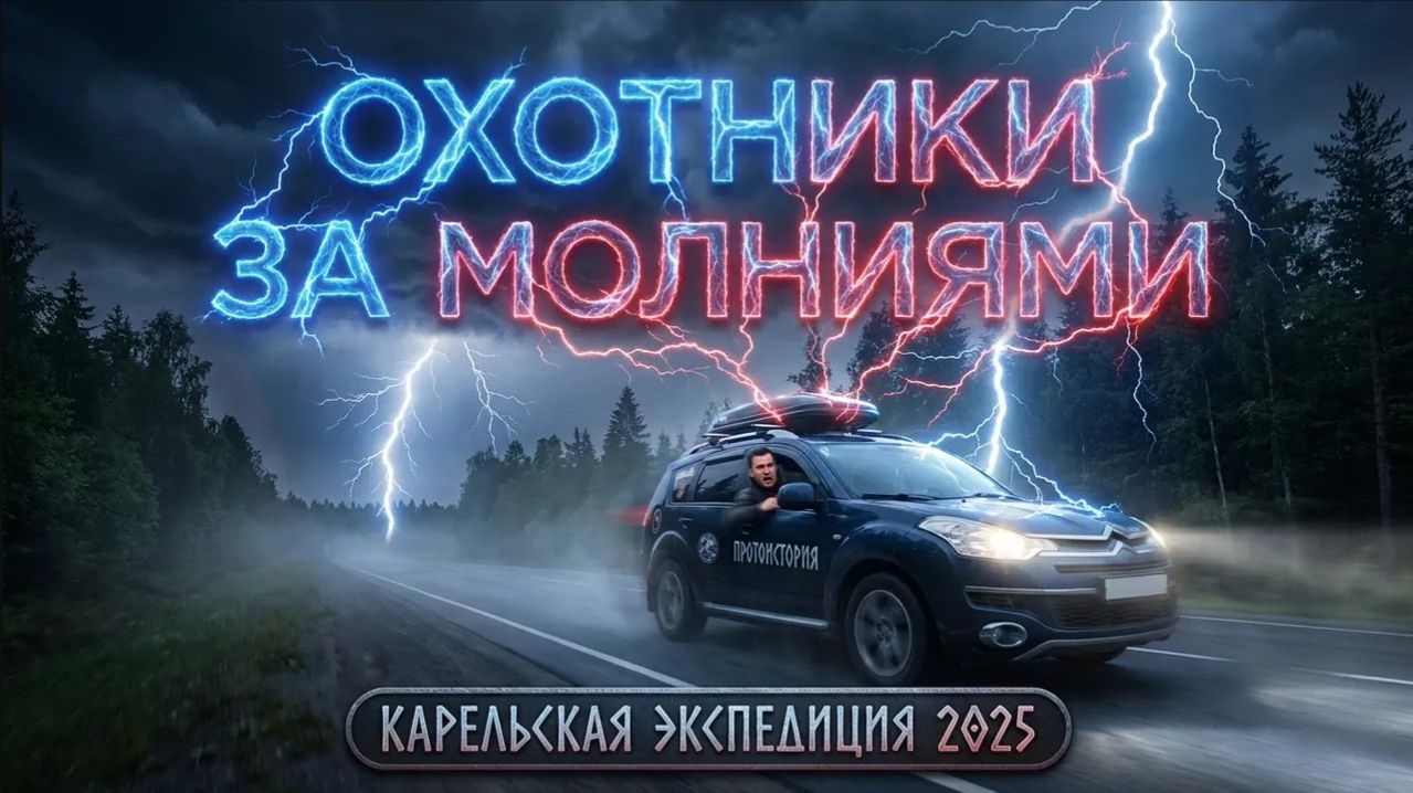 Охотимся за молниями на пути в Карелию!
