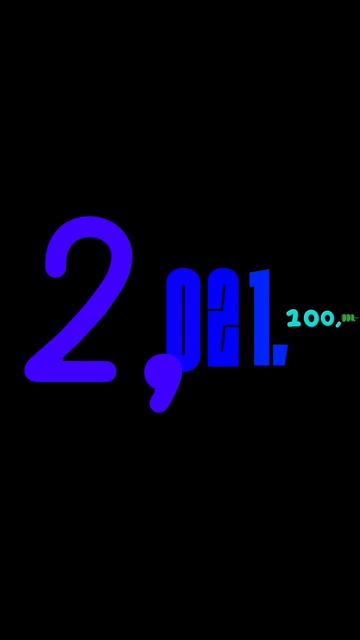 цифры до октилиилон