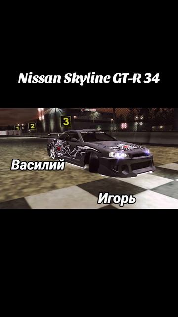Мужские гоночные войны в NFS Underground 2