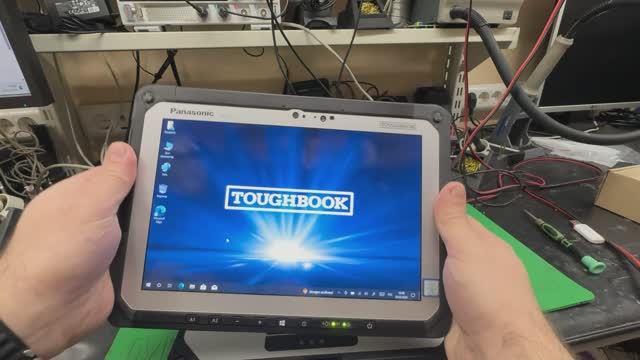 Однажды с одним Panasonic CF20mk2