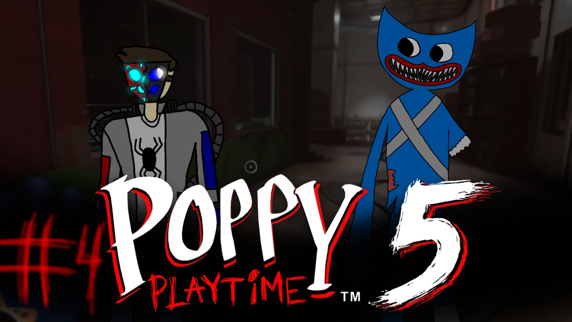 я увидел прошлое хаги и понятно почему он злой, Poppy Playtime 5 #4 #poppyplaytime #horror
