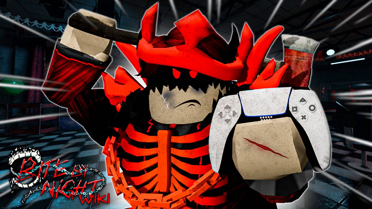 Что Будет Если Играть В Bite By Night На Геймпаде? (Roblox)