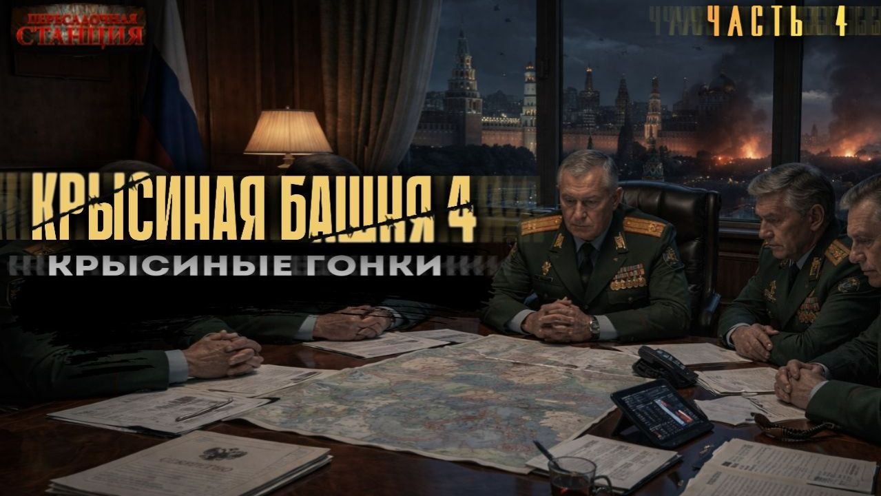 Крысиная башня 4 Крысиные гонки Часть 4 - Павел Дартс. Аудиокнига постапокалипсис. Выживание. БП