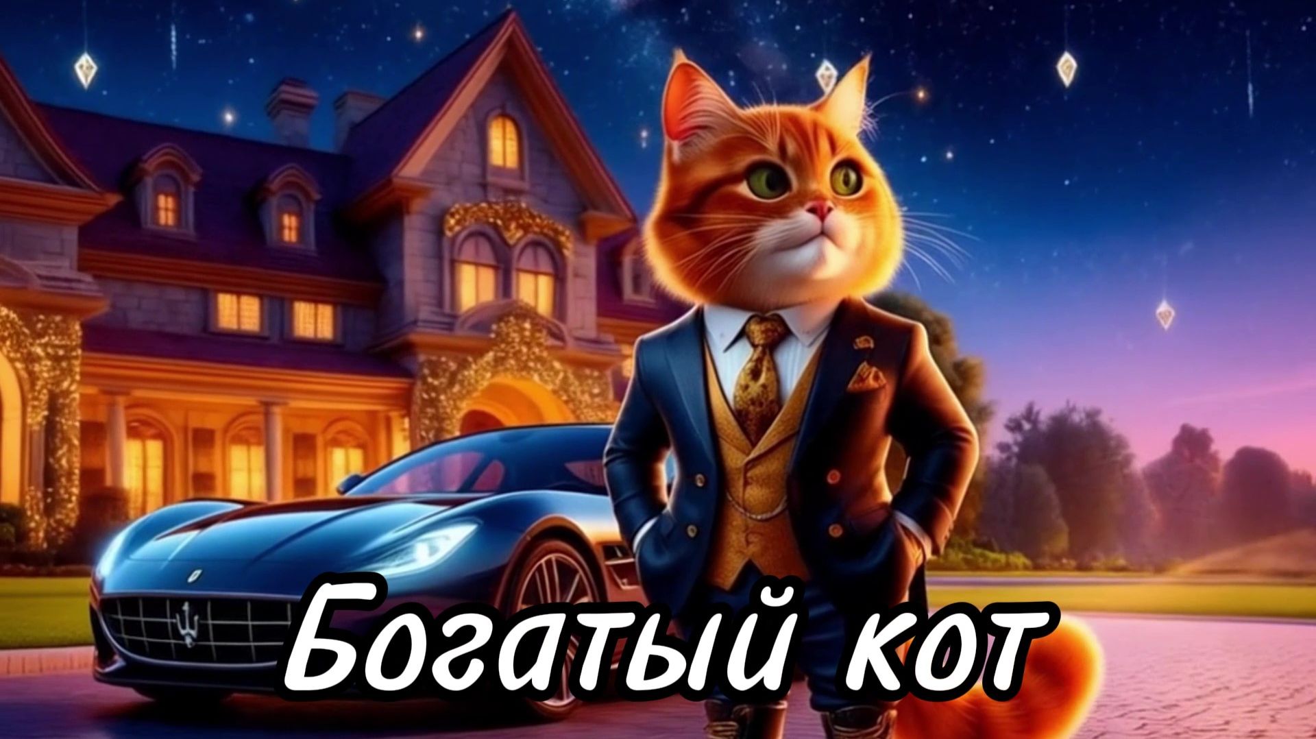 Богатый кот)