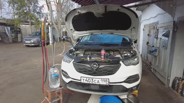 Opel Grandland X 1.5 DV5RC Промывка дизельных форсунок Замена антифриза Промывка масляной системы