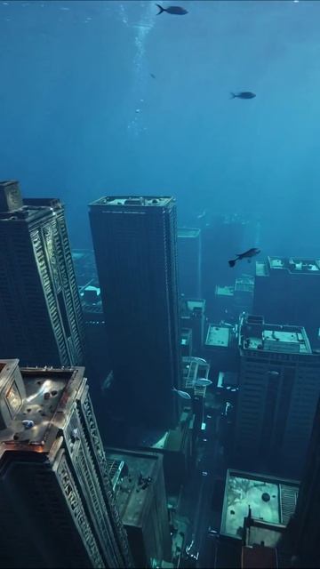 Подводный город: тайны утонувшей цивилизации #подводныймир #города #океан