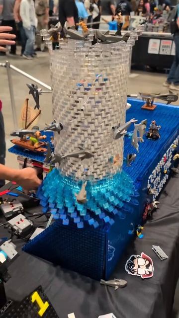 Лего диорама