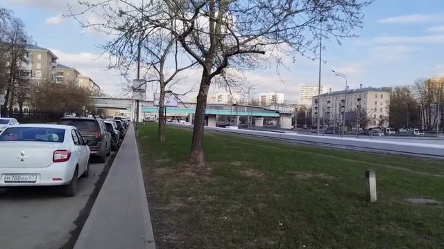 МОСКВА. НАША ПРОГУЛКА ПРОДОЛЖАЕТСЯ, ГУЛЯ-М ПО ПР. ЛЕНИНА, ,ПО АВТОЗАВОДСКОЙ, КАТАЕМСЯ НА МЦК,