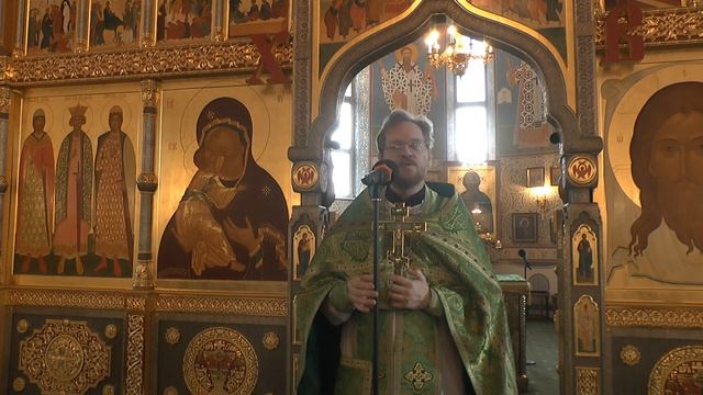 Иерей Глеб Киселев. Слово в Вербное Воскресенье, 5 апреля 2026 г.