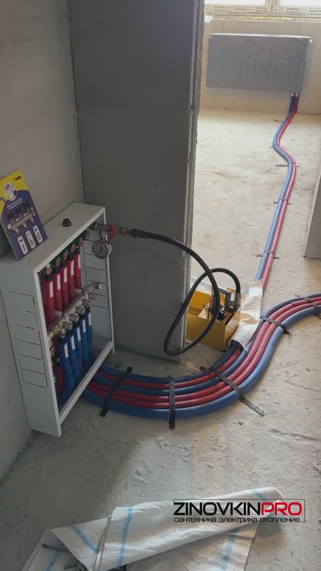 Долгопрудный ЖК Бригантина , замена отопления