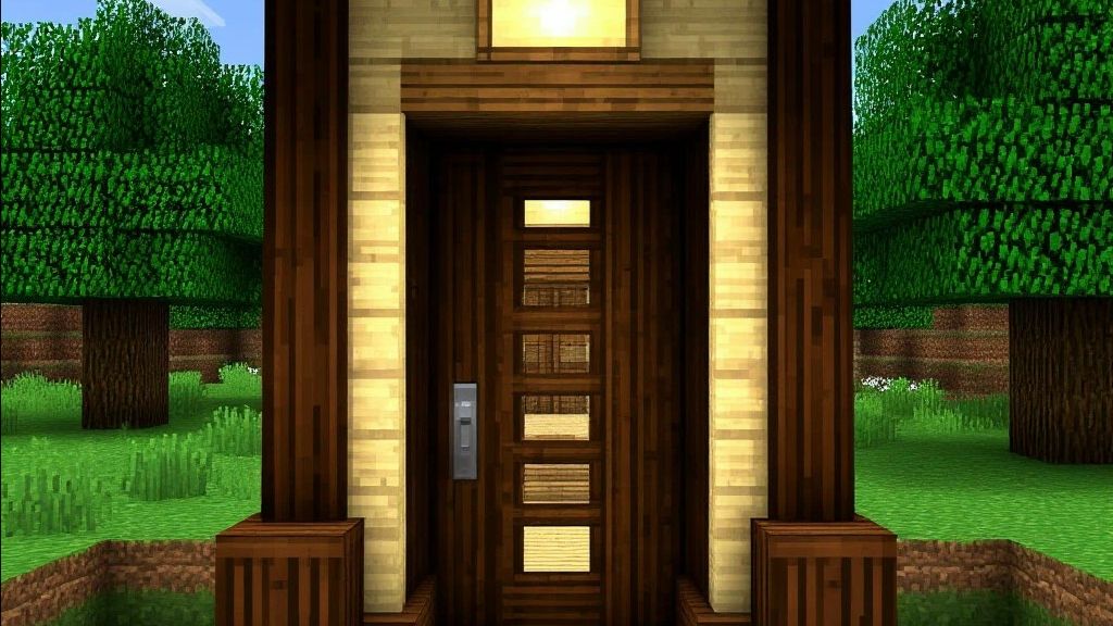 Как сделать Рабочий Лифт в Майнкрафте