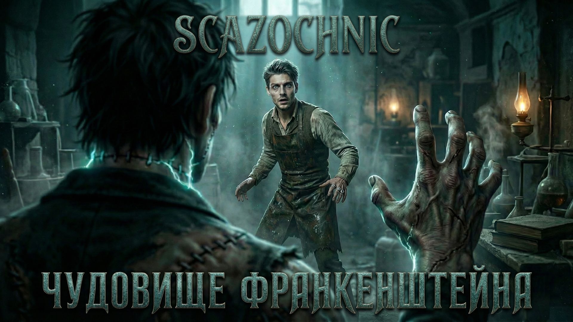 Scazochnic - Чудовище Франкенштейна (Коллаб с Character Ark) | Heavy Metal | авторские стихи | AI