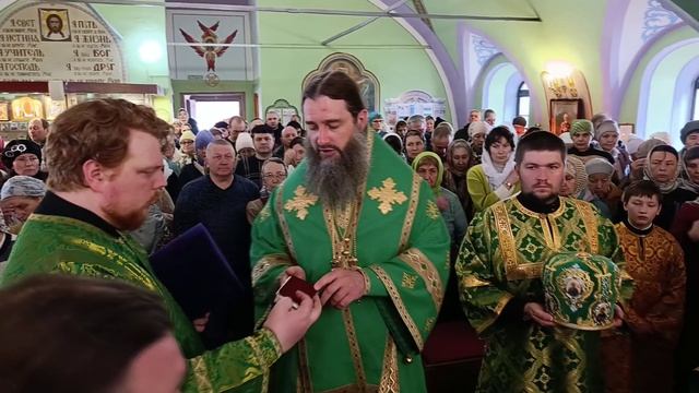 Епископ Гавриил освятил вайию