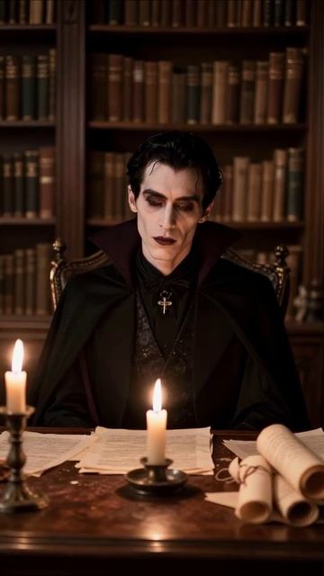 Вампирская ночь: Тайны и заклинания #вампиры #ужасы #мистика